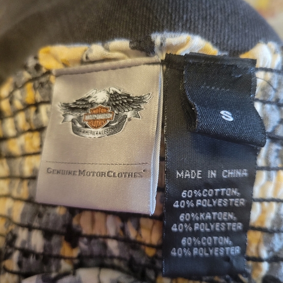 Harley-Davidson Black and Yellow Camisole Size S - Picture 4 of 5